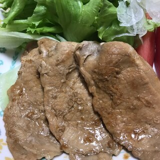 簡単！豚の生姜焼き